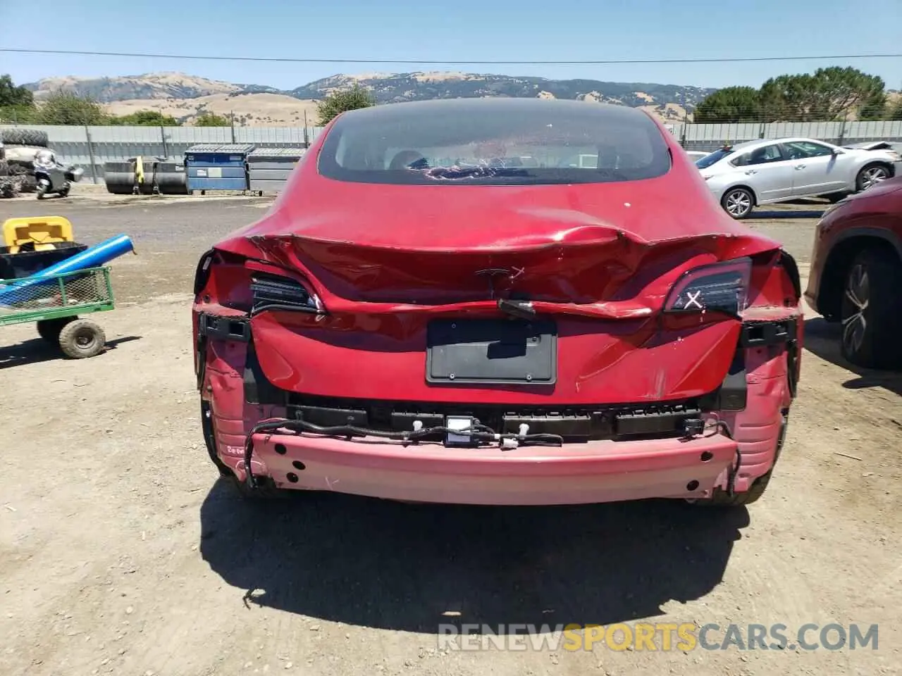 6 Photograph of a damaged car 5YJ3E1EA7PF516809 TESLA MODEL 3 2023