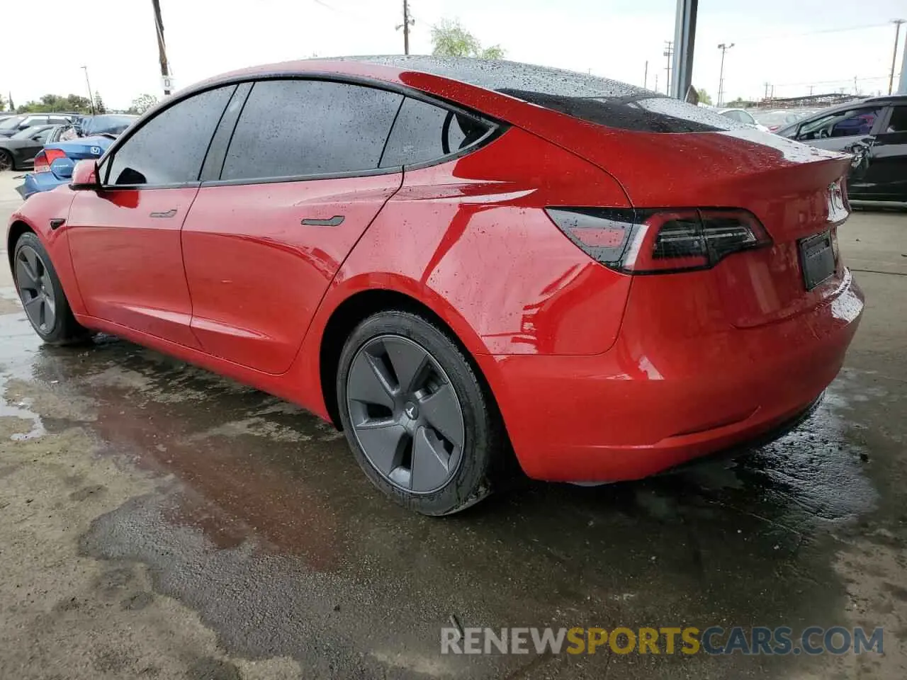 2 Photograph of a damaged car 5YJ3E1EA7PF541421 TESLA MODEL 3 2023