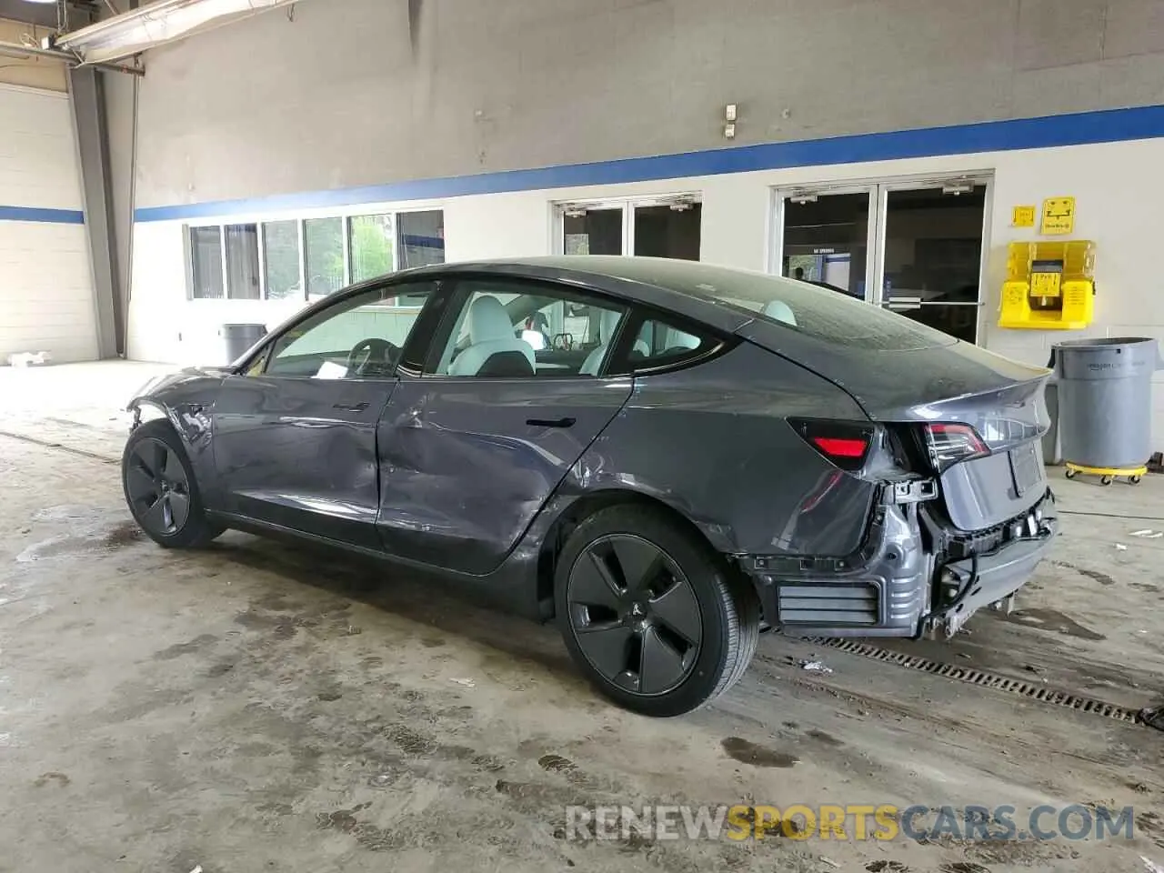 2 Photograph of a damaged car 5YJ3E1EA7PF549180 TESLA MODEL 3 2023