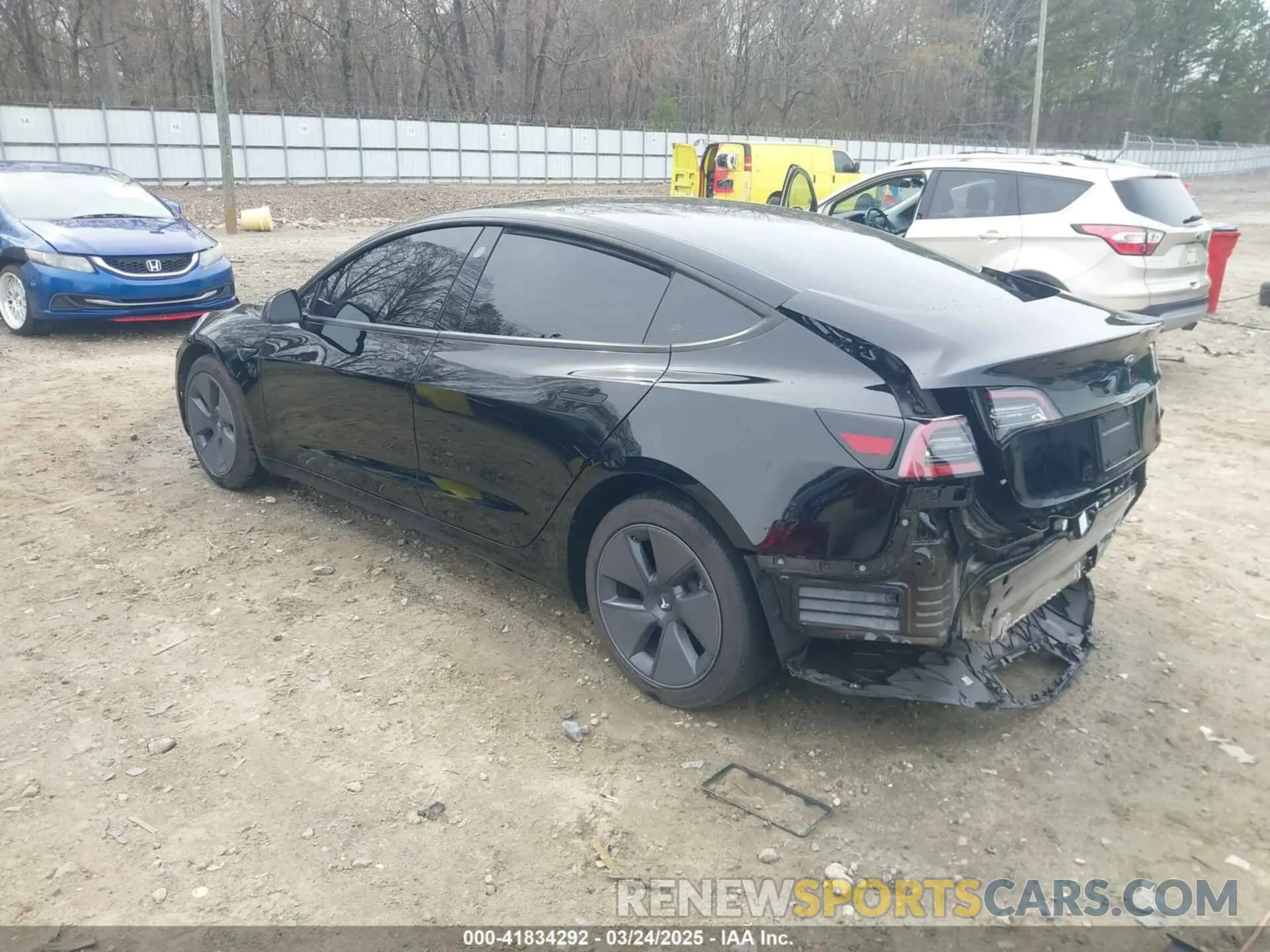 3 Photograph of a damaged car 5YJ3E1EA7PF550202 TESLA MODEL 3 2023