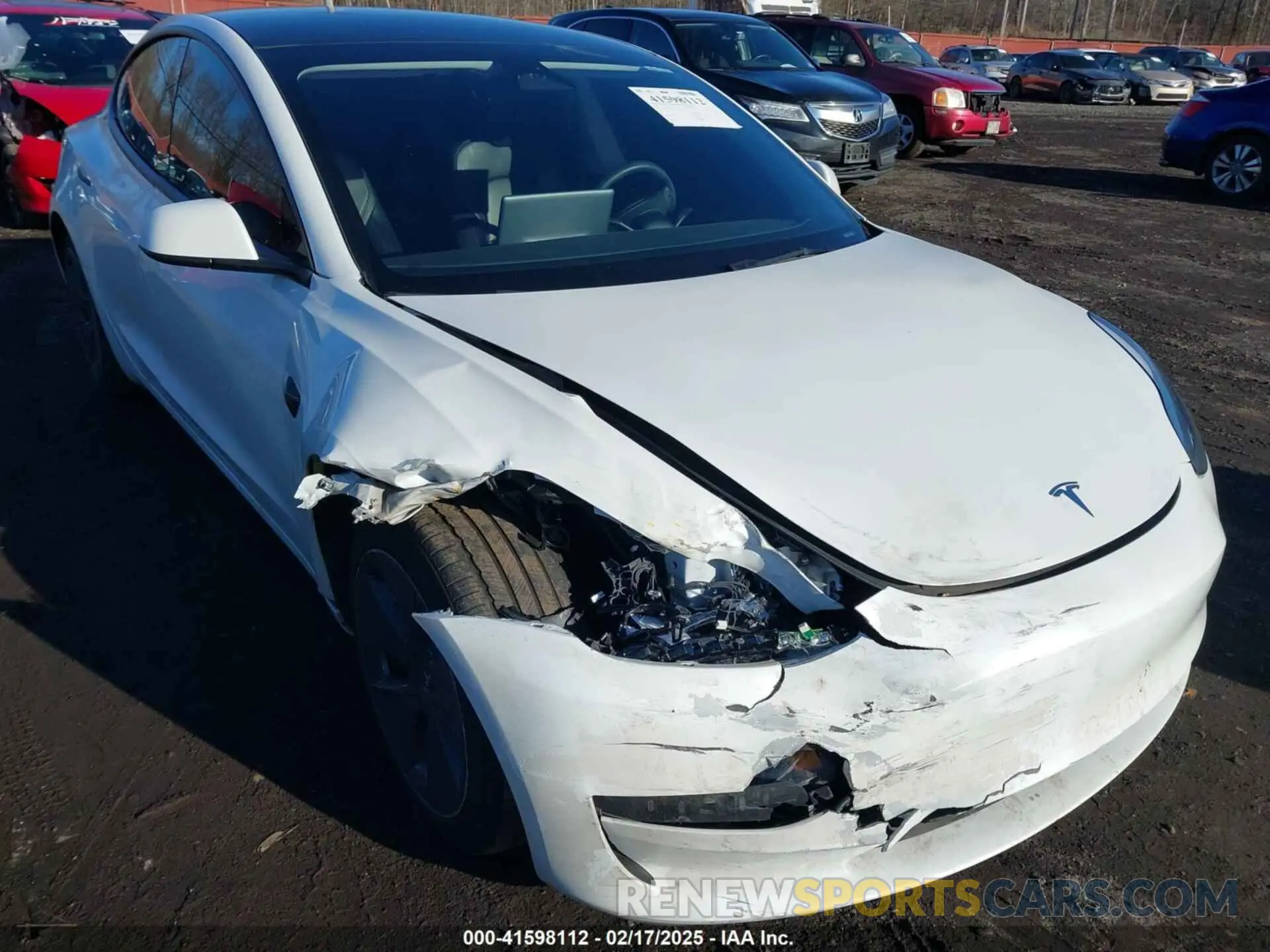 6 Photograph of a damaged car 5YJ3E1EA7PF550524 TESLA MODEL 3 2023
