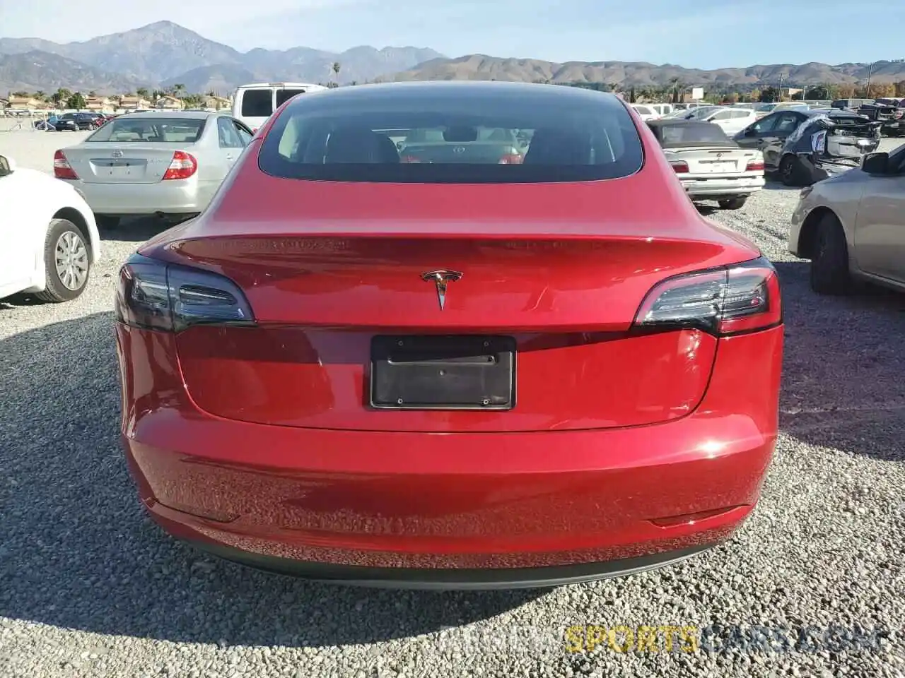 6 Photograph of a damaged car 5YJ3E1EA7PF552080 TESLA MODEL 3 2023