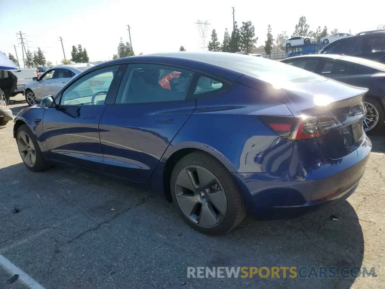 2 Photograph of a damaged car 5YJ3E1EA7PF558798 TESLA MODEL 3 2023