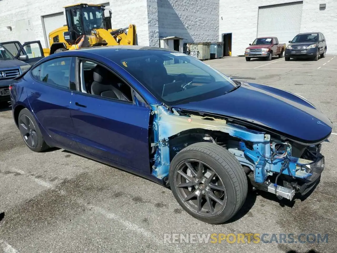 4 Photograph of a damaged car 5YJ3E1EA7PF558798 TESLA MODEL 3 2023