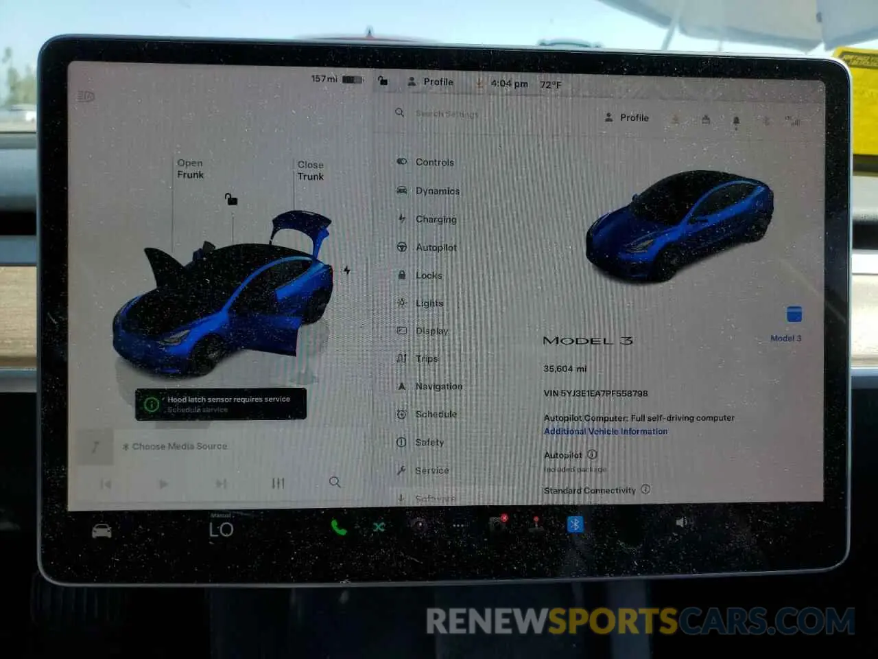9 Photograph of a damaged car 5YJ3E1EA7PF558798 TESLA MODEL 3 2023