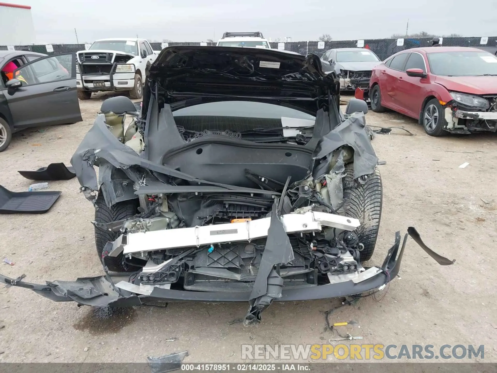 12 Photograph of a damaged car 5YJ3E1EA7PF563550 TESLA MODEL 3 2023