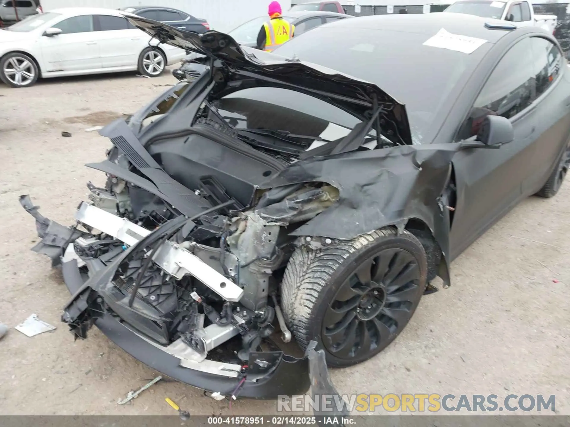 6 Photograph of a damaged car 5YJ3E1EA7PF563550 TESLA MODEL 3 2023