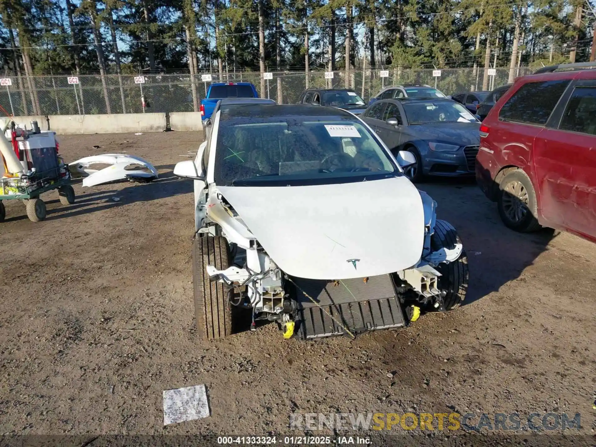 13 Photograph of a damaged car 5YJ3E1EA7PF564956 TESLA MODEL 3 2023