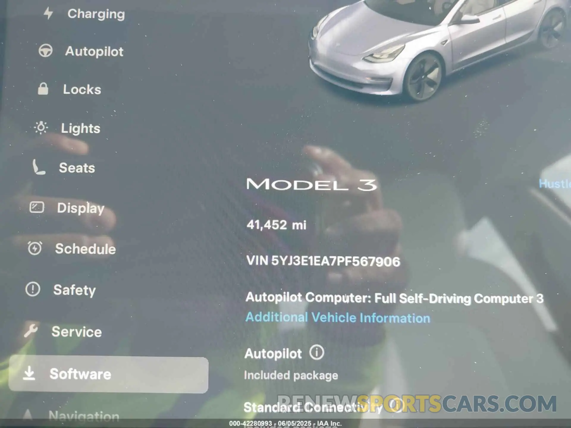 16 Photograph of a damaged car 5YJ3E1EA7PF567906 TESLA MODEL 3 2023