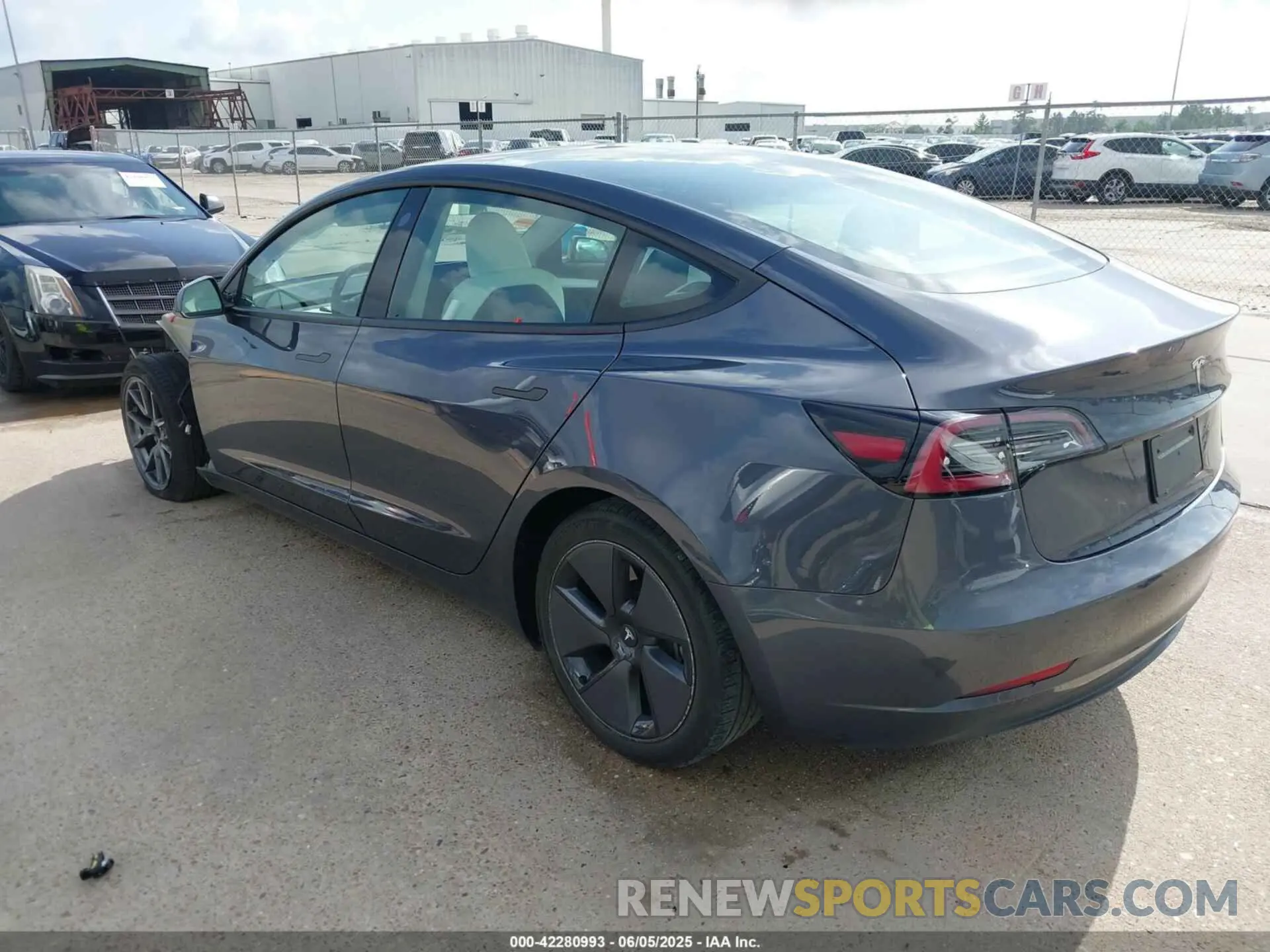 3 Photograph of a damaged car 5YJ3E1EA7PF567906 TESLA MODEL 3 2023