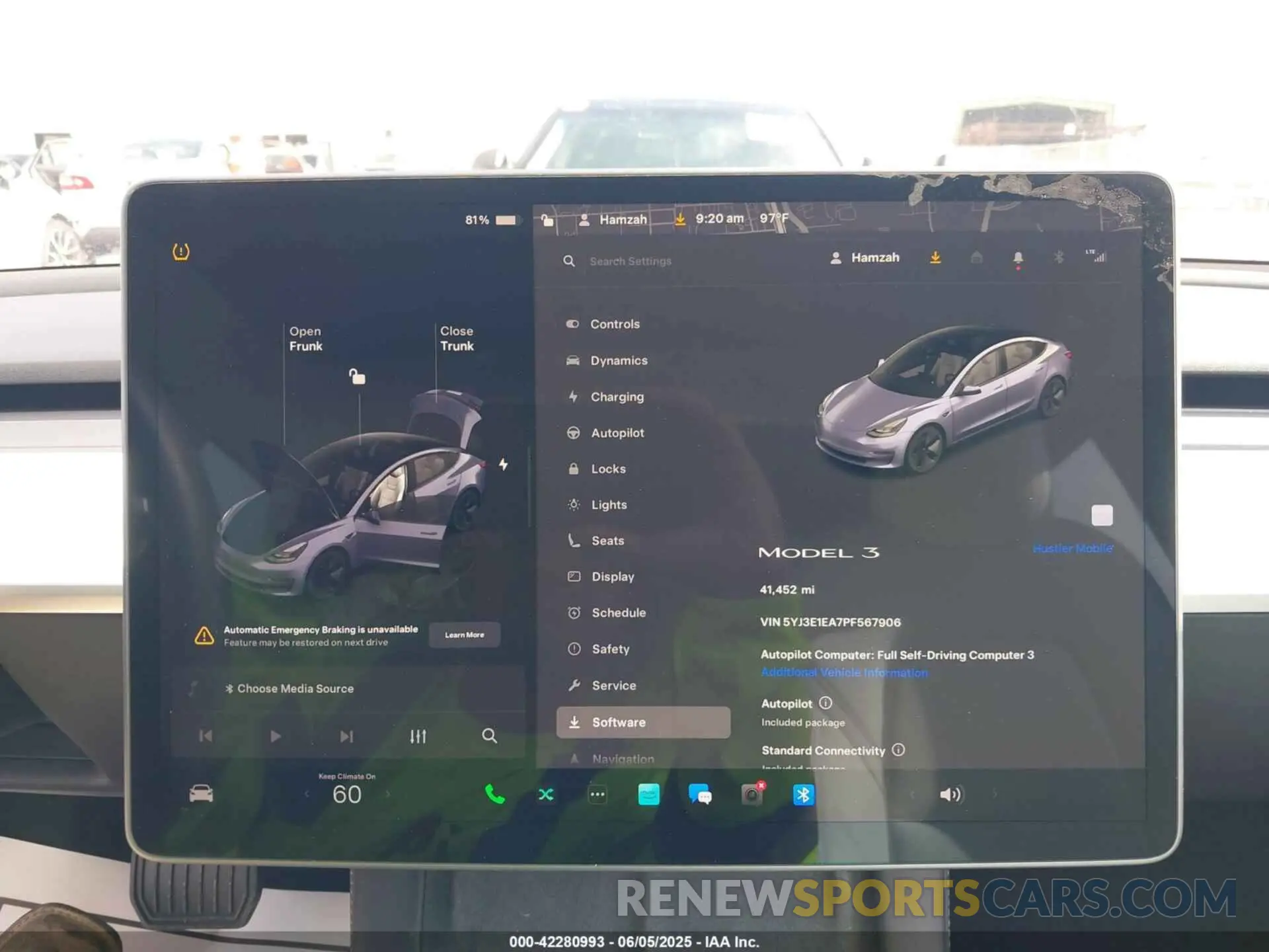 7 Photograph of a damaged car 5YJ3E1EA7PF567906 TESLA MODEL 3 2023