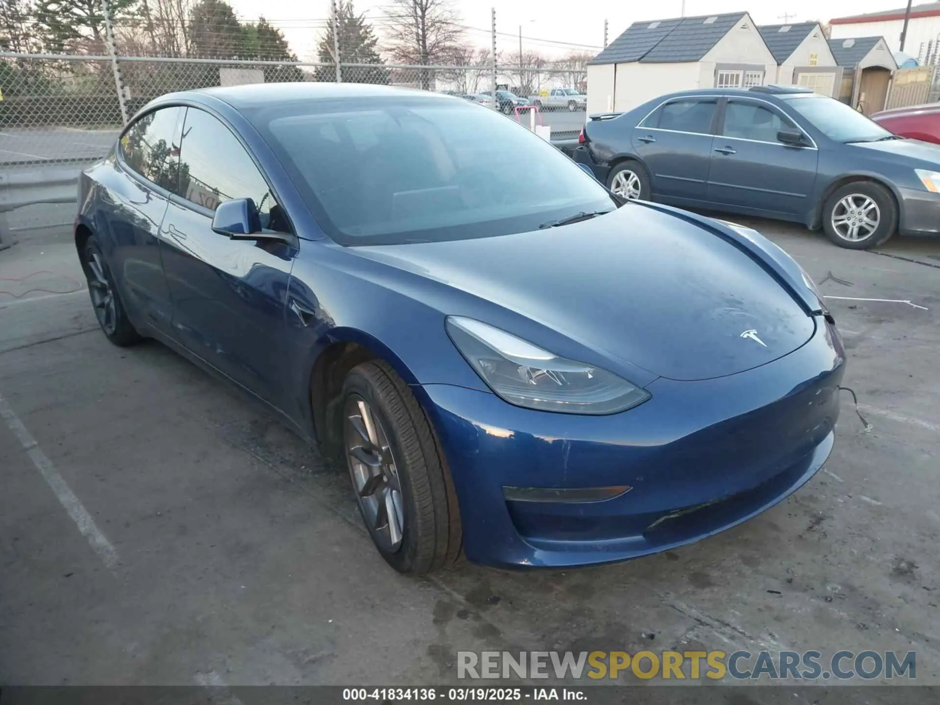 1 Photograph of a damaged car 5YJ3E1EA7PF569963 TESLA MODEL 3 2023