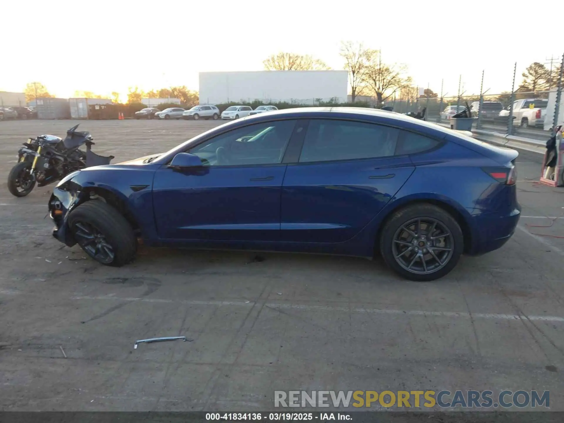 13 Photograph of a damaged car 5YJ3E1EA7PF569963 TESLA MODEL 3 2023