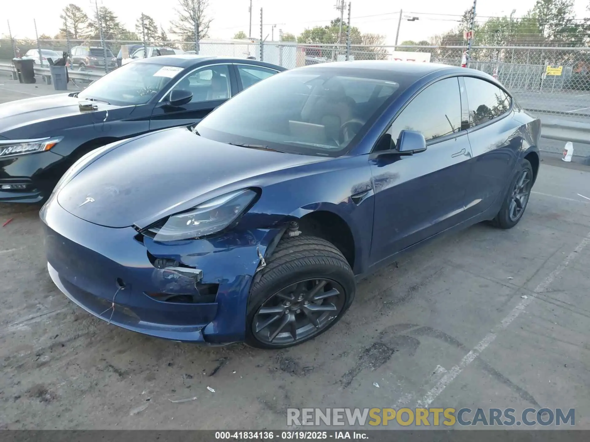 2 Photograph of a damaged car 5YJ3E1EA7PF569963 TESLA MODEL 3 2023
