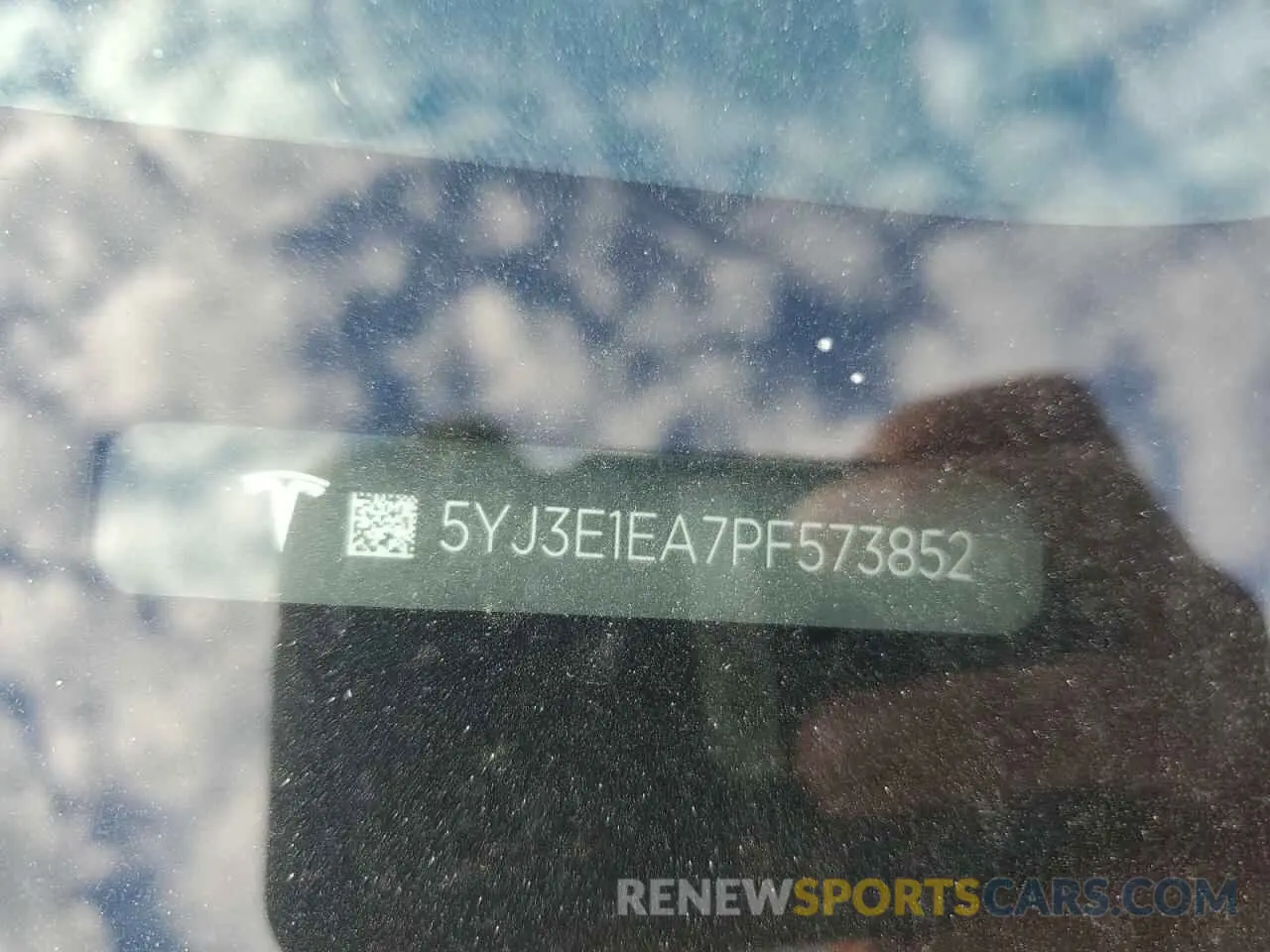12 Photograph of a damaged car 5YJ3E1EA7PF573852 TESLA MODEL 3 2023