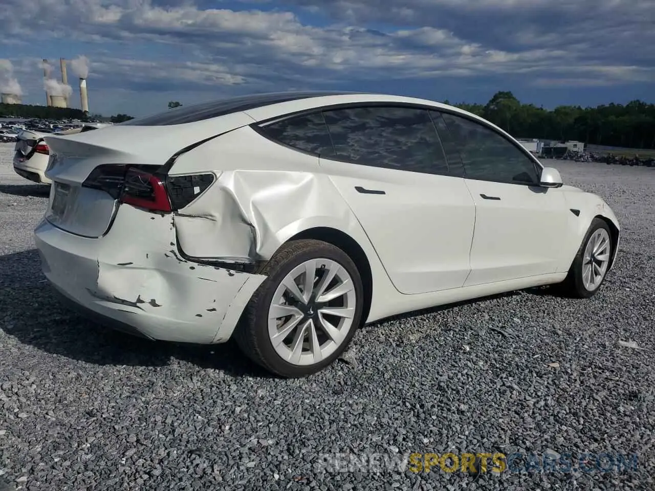 3 Photograph of a damaged car 5YJ3E1EA7PF573852 TESLA MODEL 3 2023