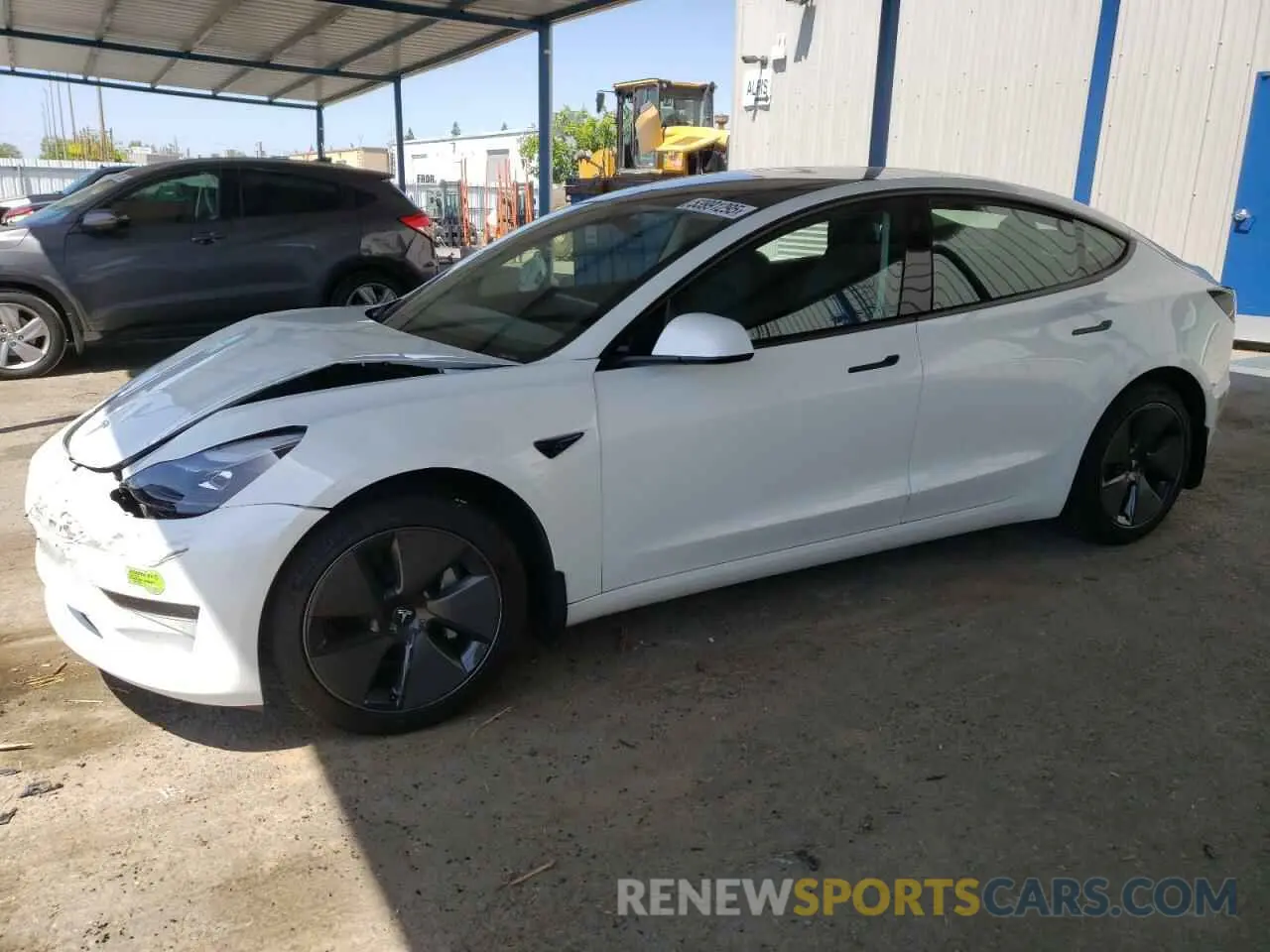 1 Photograph of a damaged car 5YJ3E1EA7PF579277 TESLA MODEL 3 2023