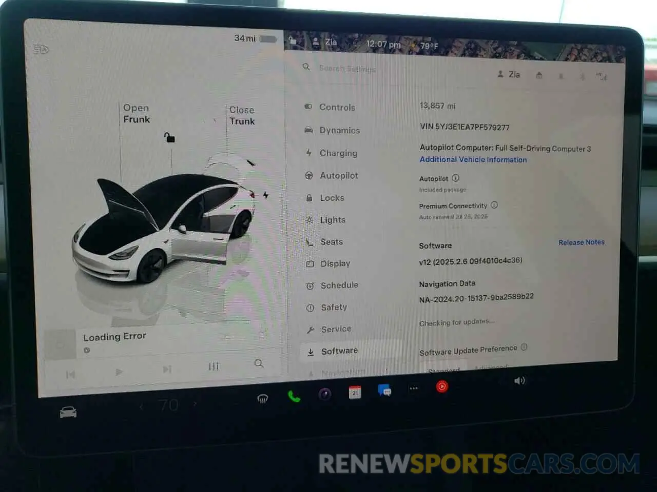 9 Photograph of a damaged car 5YJ3E1EA7PF579277 TESLA MODEL 3 2023