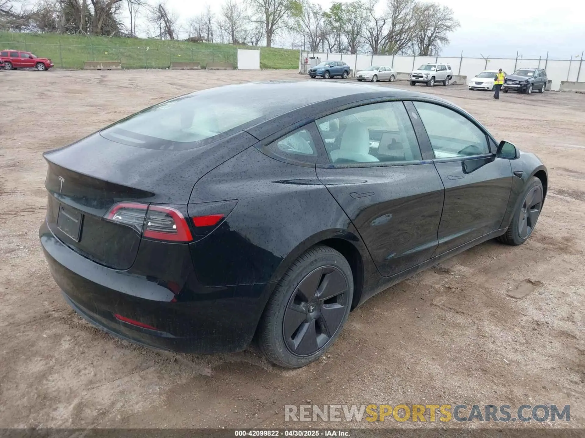 4 Photograph of a damaged car 5YJ3E1EA7PF593731 TESLA MODEL 3 2023