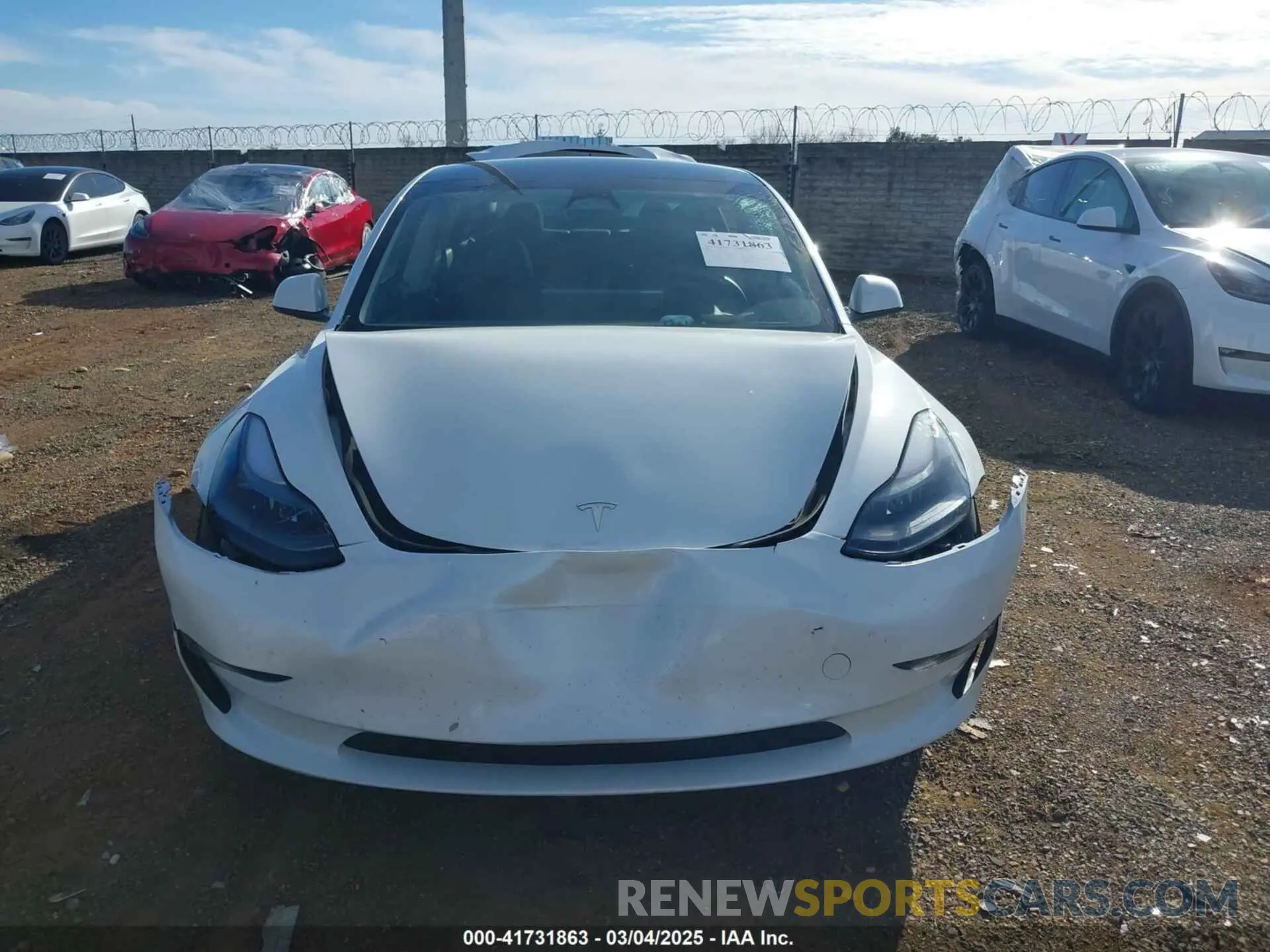 12 Photograph of a damaged car 5YJ3E1EA7PF594992 TESLA MODEL 3 2023