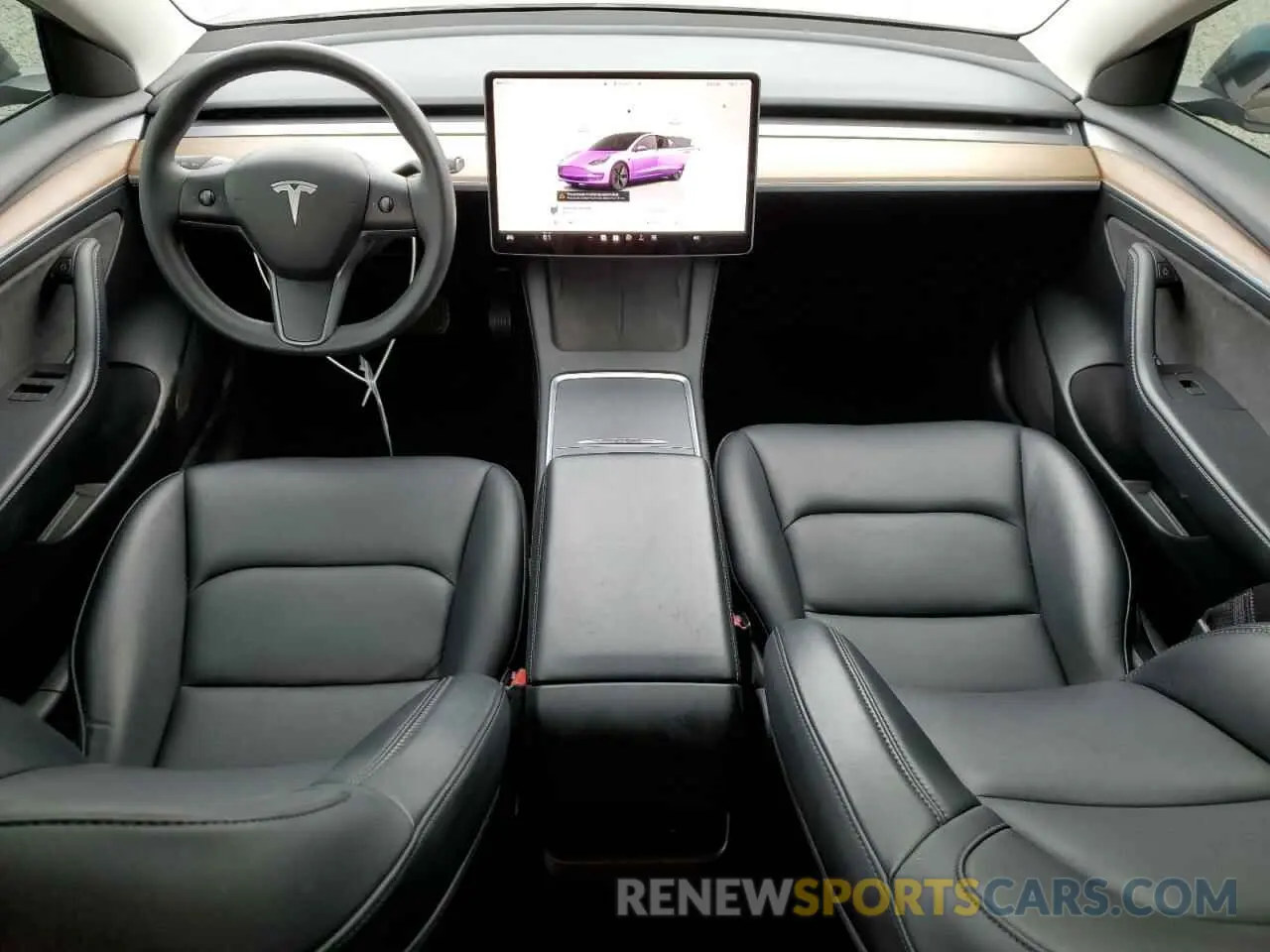 8 Photograph of a damaged car 5YJ3E1EA7PF598489 TESLA MODEL 3 2023