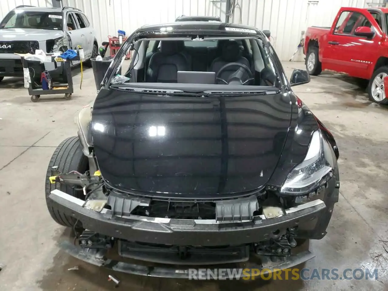 5 Photograph of a damaged car 5YJ3E1EA7PF604646 TESLA MODEL 3 2023