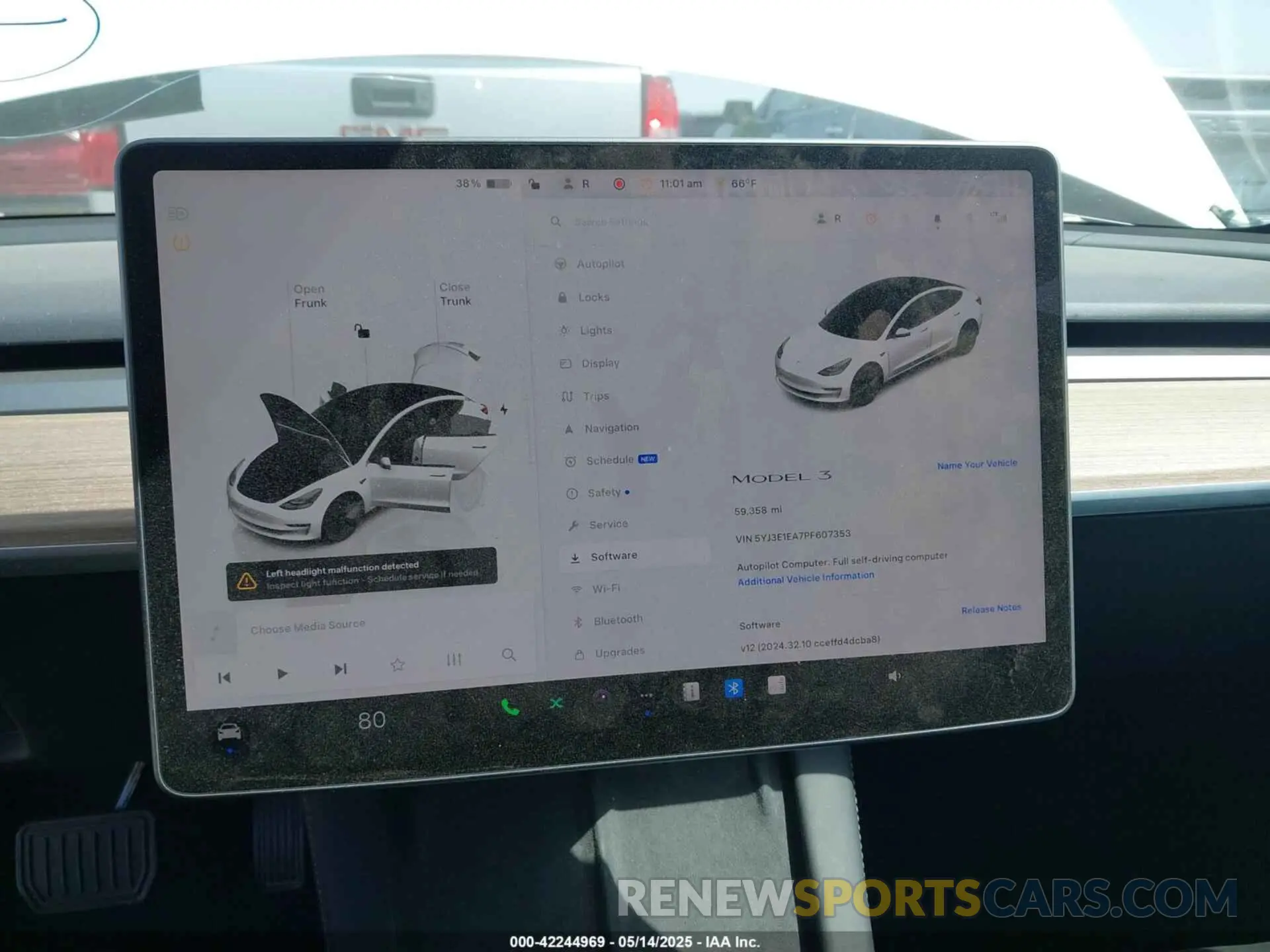 7 Photograph of a damaged car 5YJ3E1EA7PF607353 TESLA MODEL 3 2023