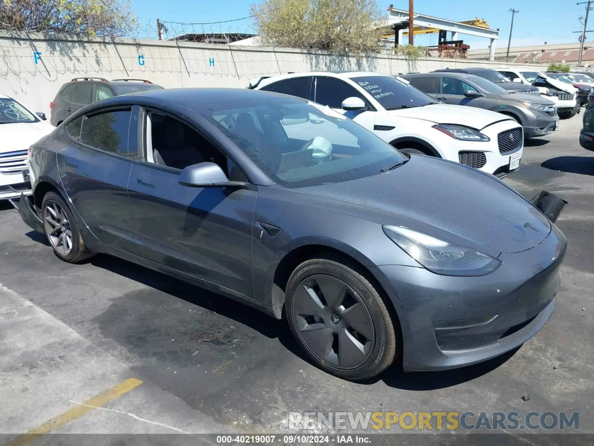 1 Photograph of a damaged car 5YJ3E1EA7PF611273 TESLA MODEL 3 2023
