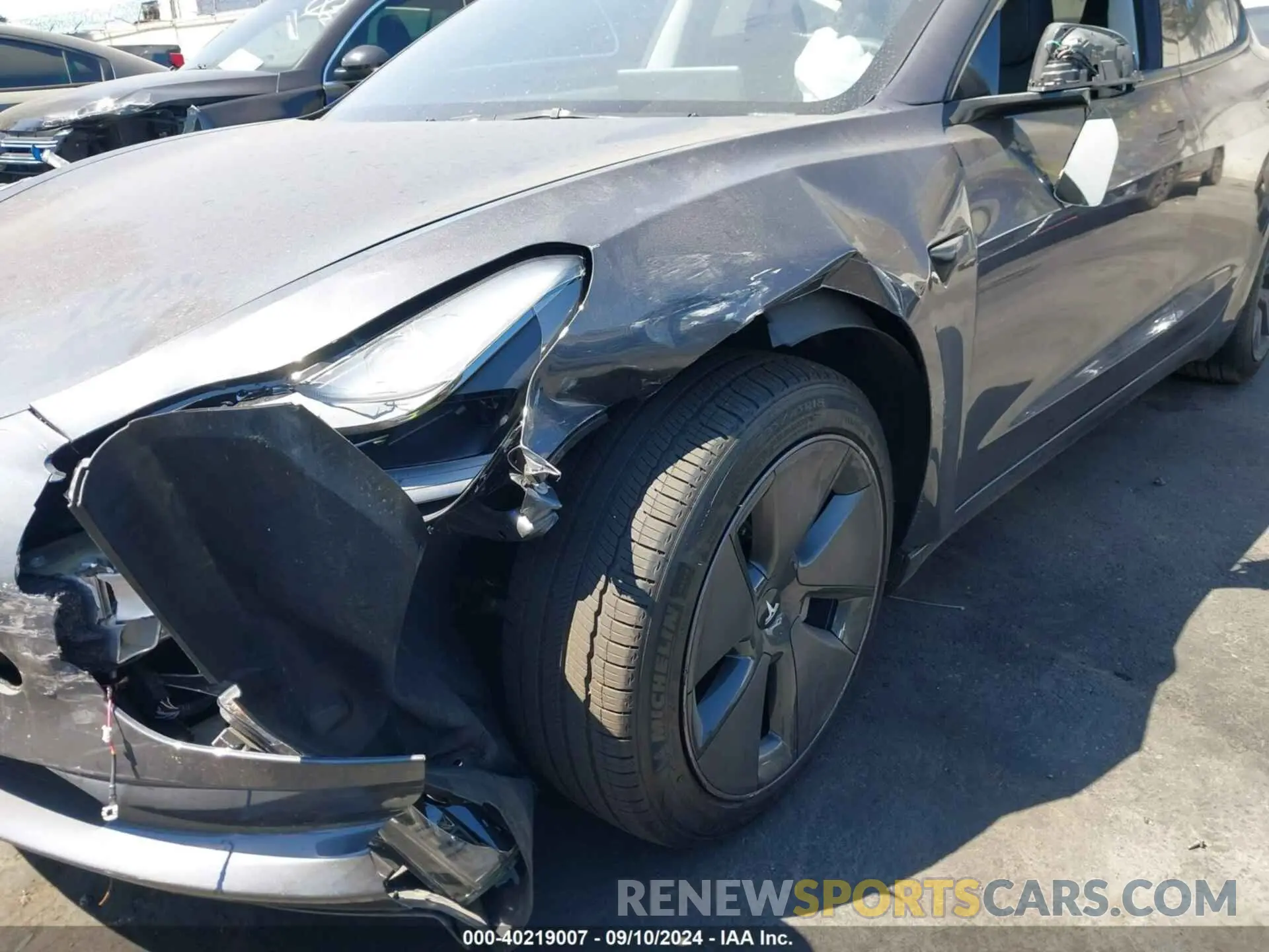 6 Photograph of a damaged car 5YJ3E1EA7PF611273 TESLA MODEL 3 2023