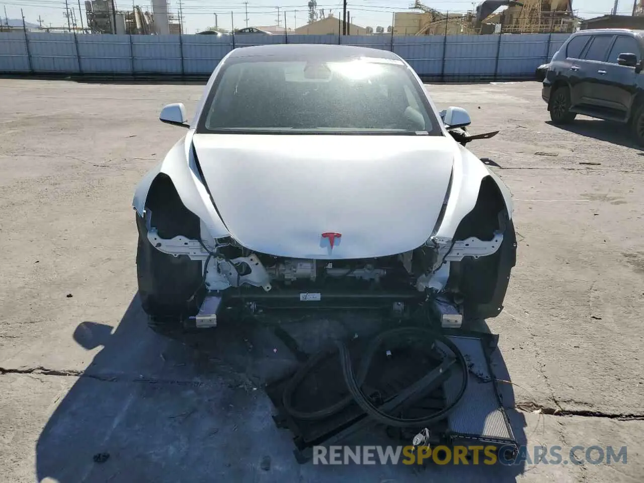 5 Photograph of a damaged car 5YJ3E1EA7PF612018 TESLA MODEL 3 2023