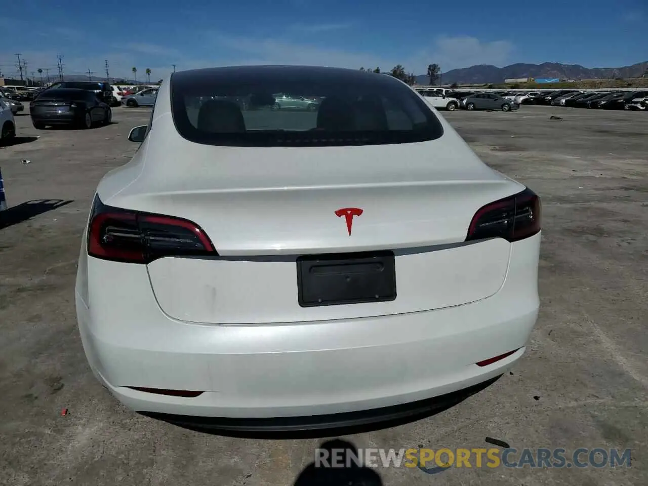 6 Photograph of a damaged car 5YJ3E1EA7PF612018 TESLA MODEL 3 2023