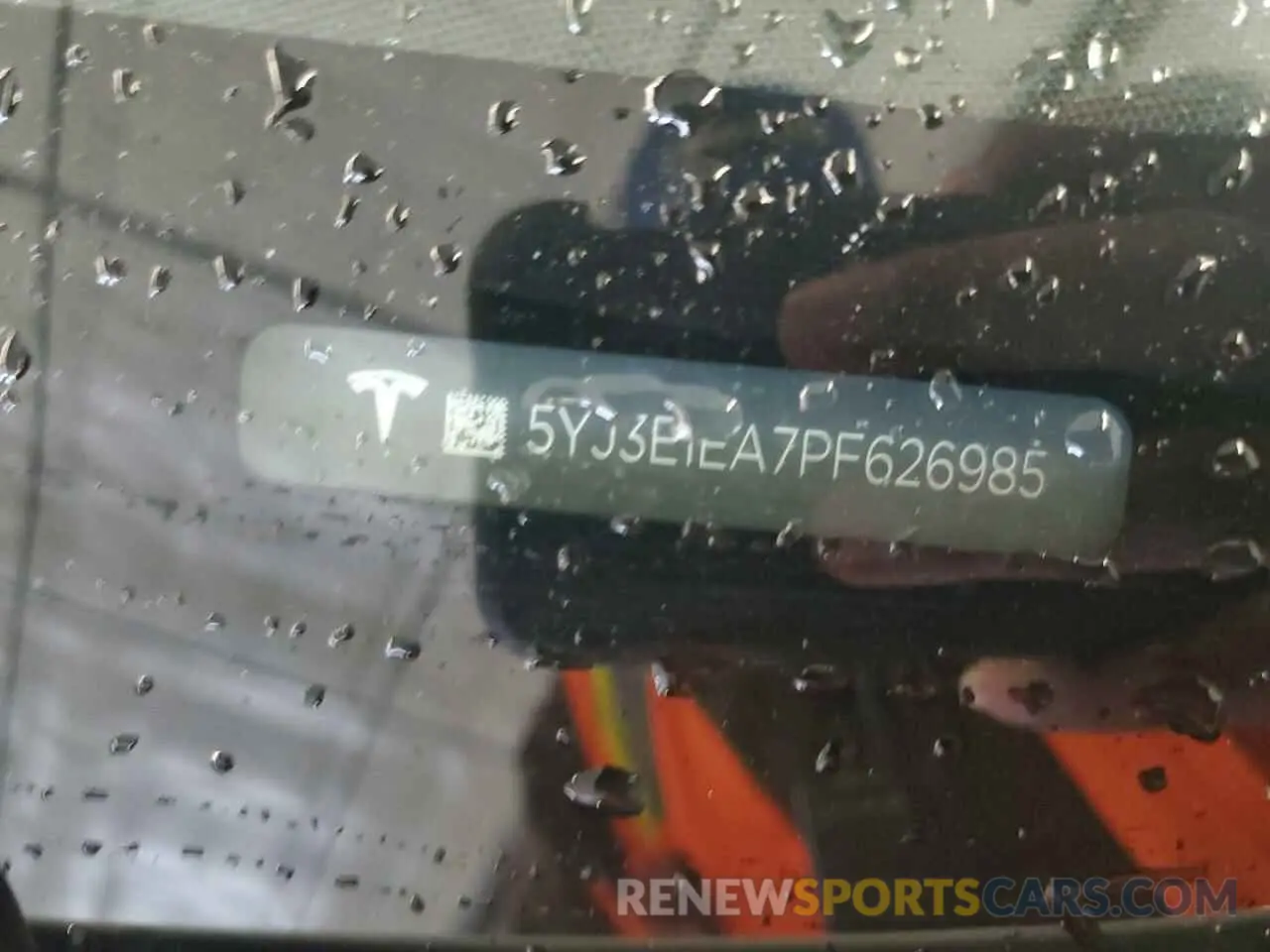12 Photograph of a damaged car 5YJ3E1EA7PF626985 TESLA MODEL 3 2023