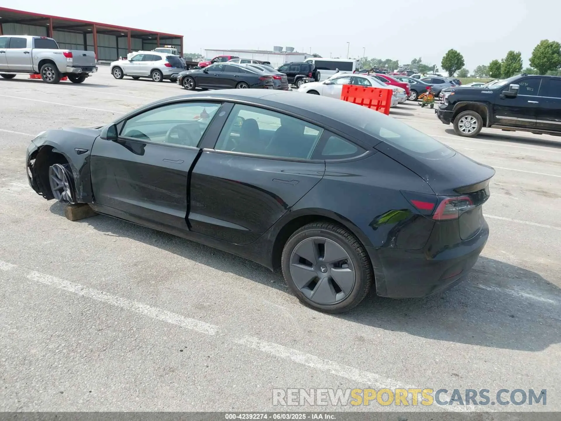 3 Photograph of a damaged car 5YJ3E1EA7PF641695 TESLA MODEL 3 2023