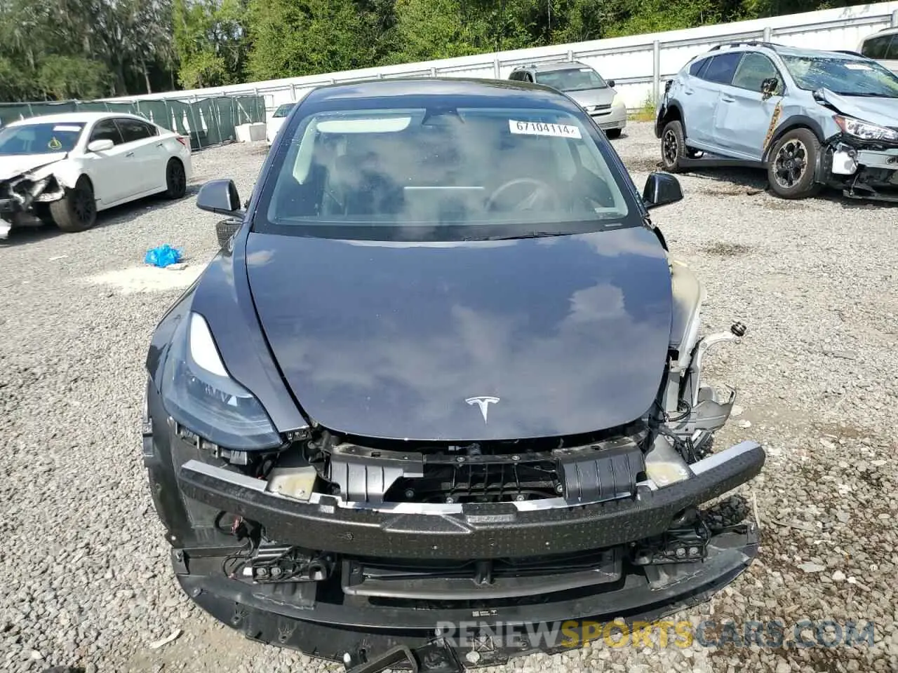 5 Photograph of a damaged car 5YJ3E1EA7PF649103 TESLA MODEL 3 2023