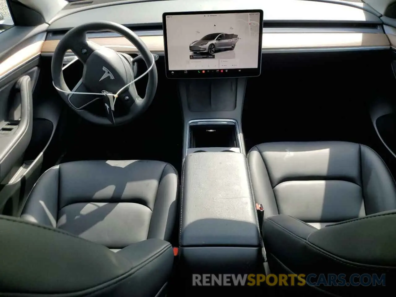 8 Photograph of a damaged car 5YJ3E1EA7PF649103 TESLA MODEL 3 2023