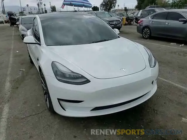 11 Photograph of a damaged car 5YJ3E1EA7PF652082 TESLA MODEL 3 2023
