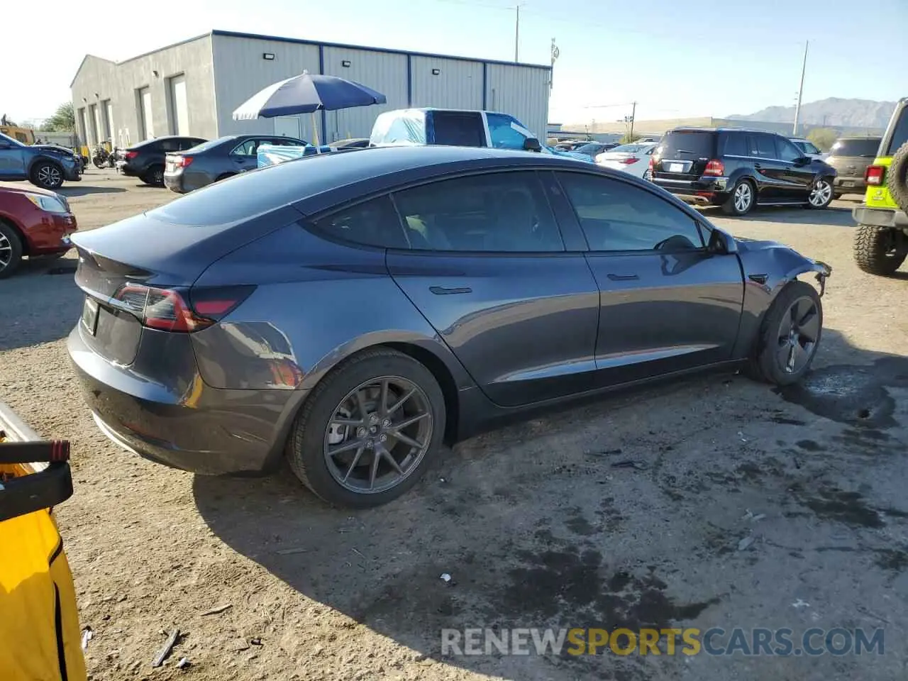 3 Photograph of a damaged car 5YJ3E1EA7PF655922 TESLA MODEL 3 2023