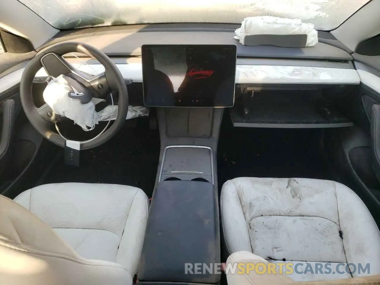 8 Photograph of a damaged car 5YJ3E1EA7PF656715 TESLA MODEL 3 2023