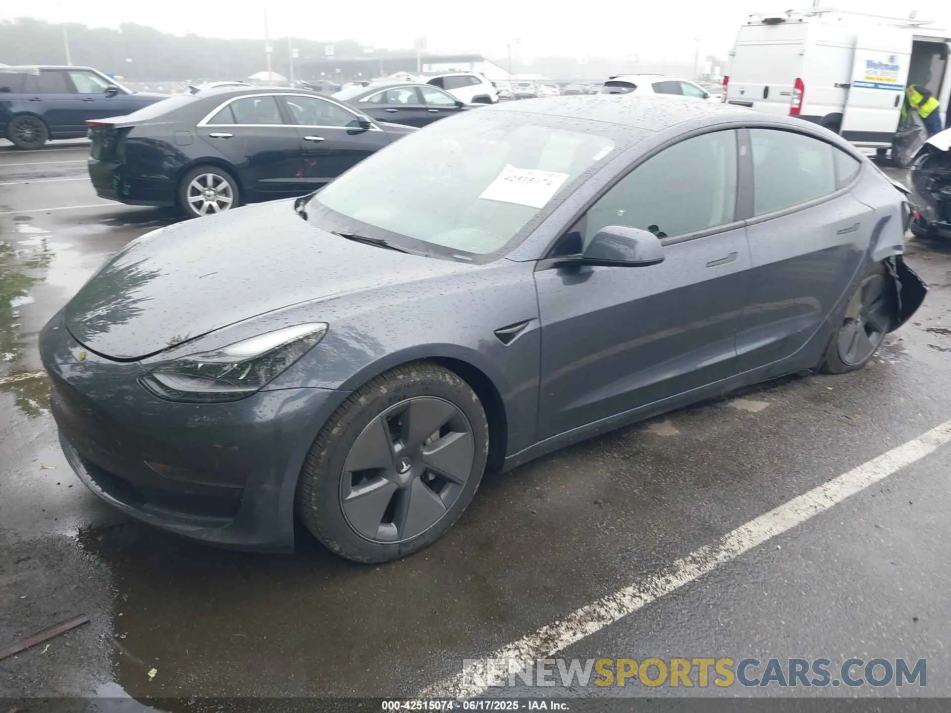 2 Photograph of a damaged car 5YJ3E1EA7PF658464 TESLA MODEL 3 2023