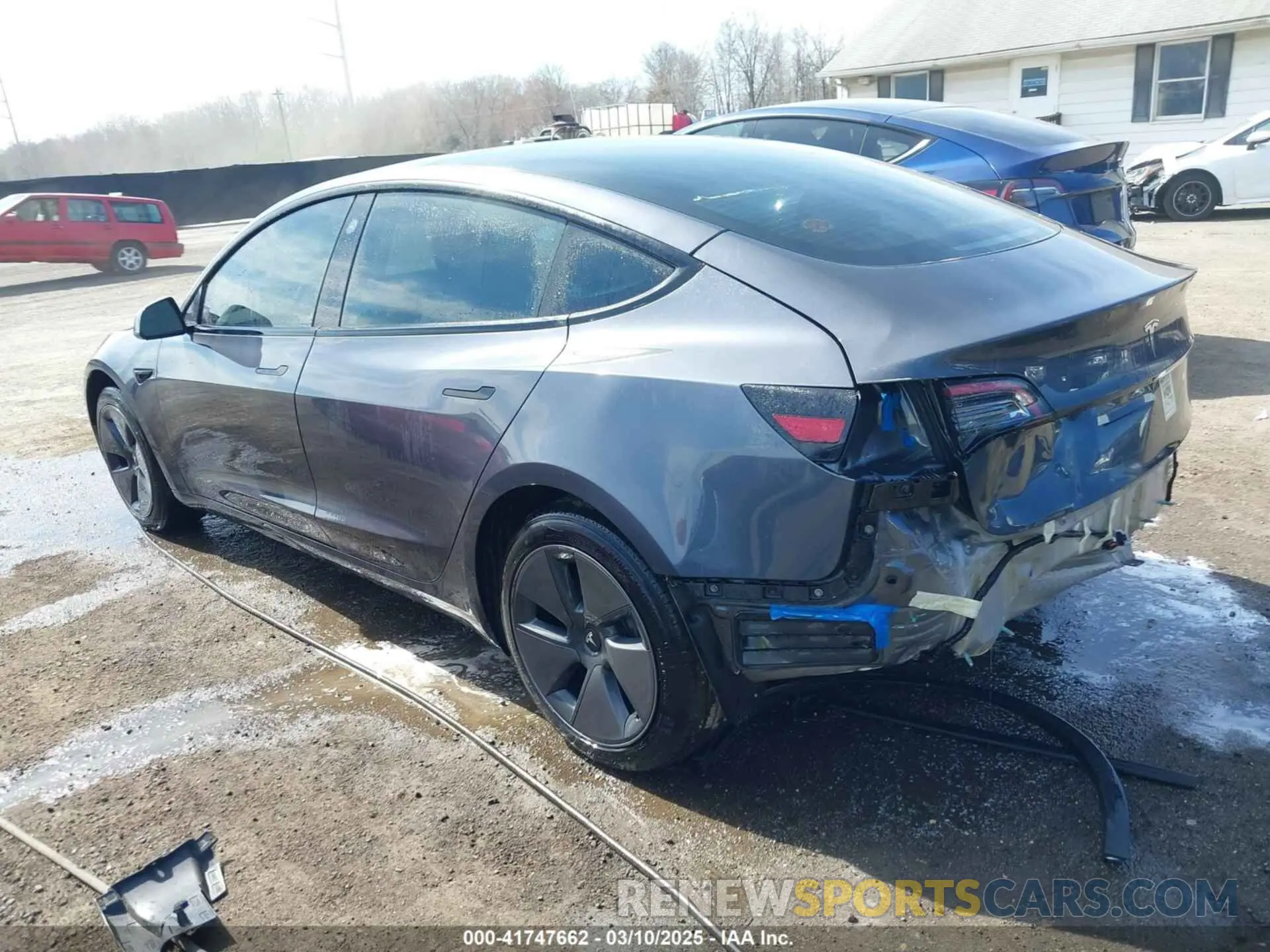 3 Photograph of a damaged car 5YJ3E1EA7PF674048 TESLA MODEL 3 2023