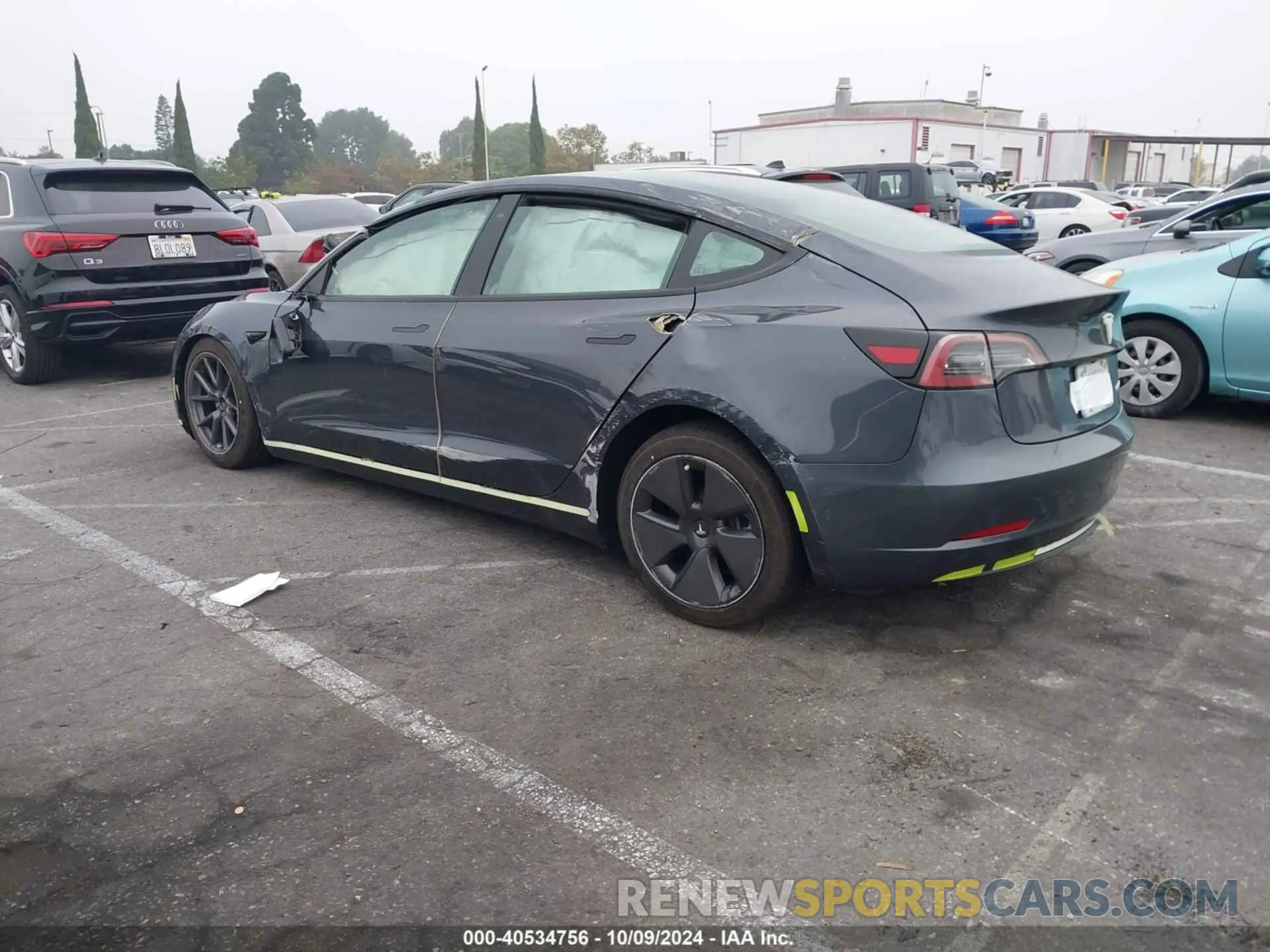13 Photograph of a damaged car 5YJ3E1EA7PF676348 TESLA MODEL 3 2023