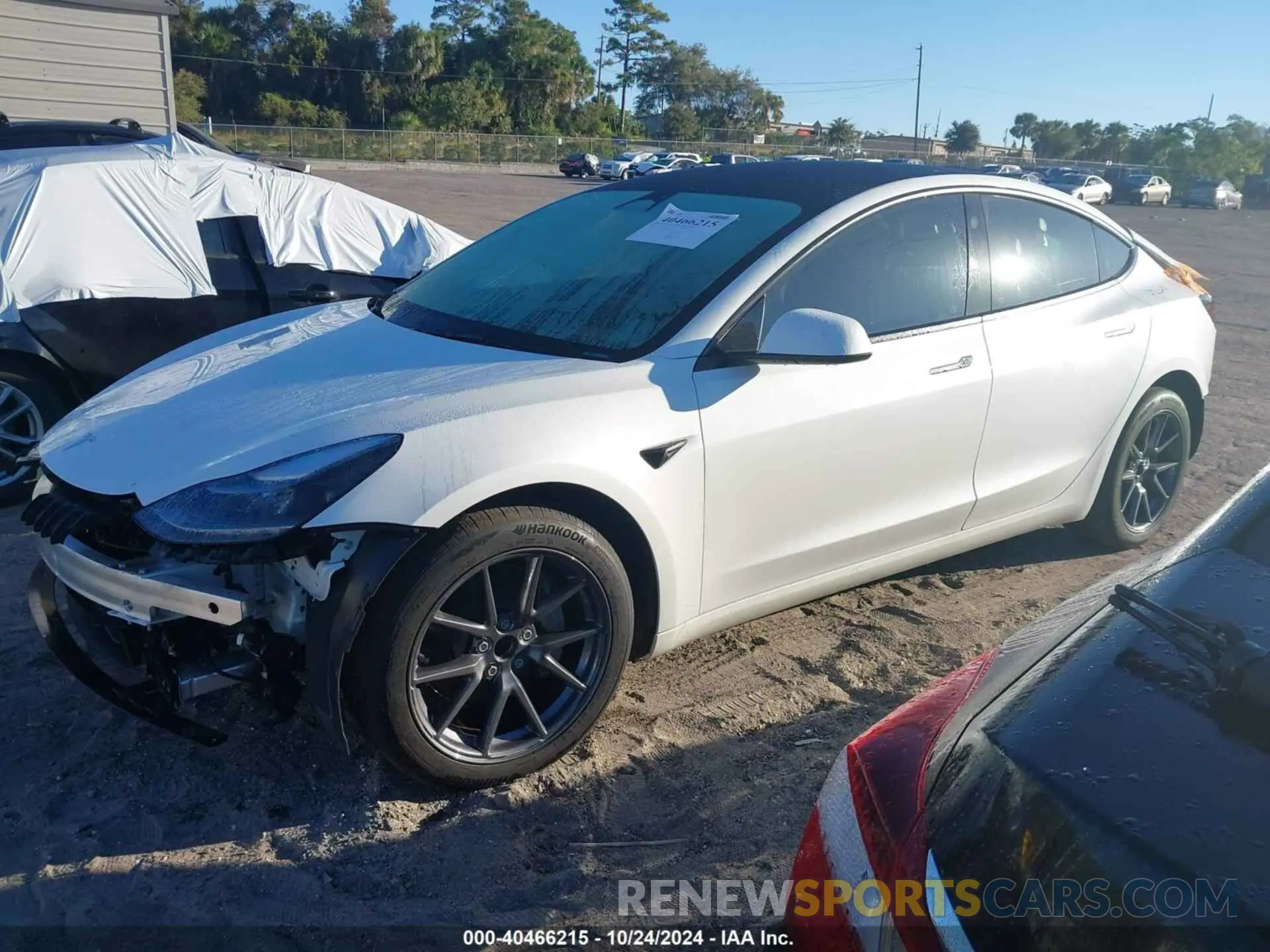 2 Photograph of a damaged car 5YJ3E1EA7PF676690 TESLA MODEL 3 2023