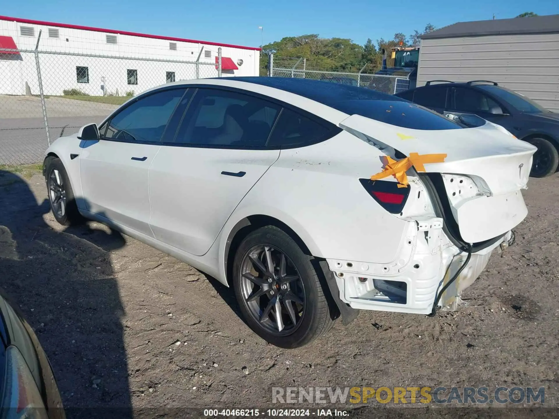 3 Photograph of a damaged car 5YJ3E1EA7PF676690 TESLA MODEL 3 2023
