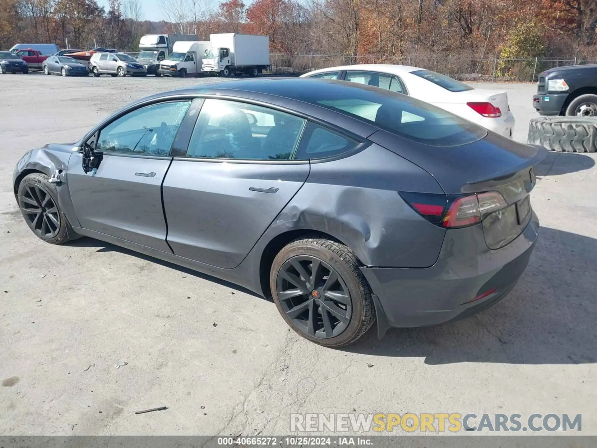3 Photograph of a damaged car 5YJ3E1EA7PF680674 TESLA MODEL 3 2023