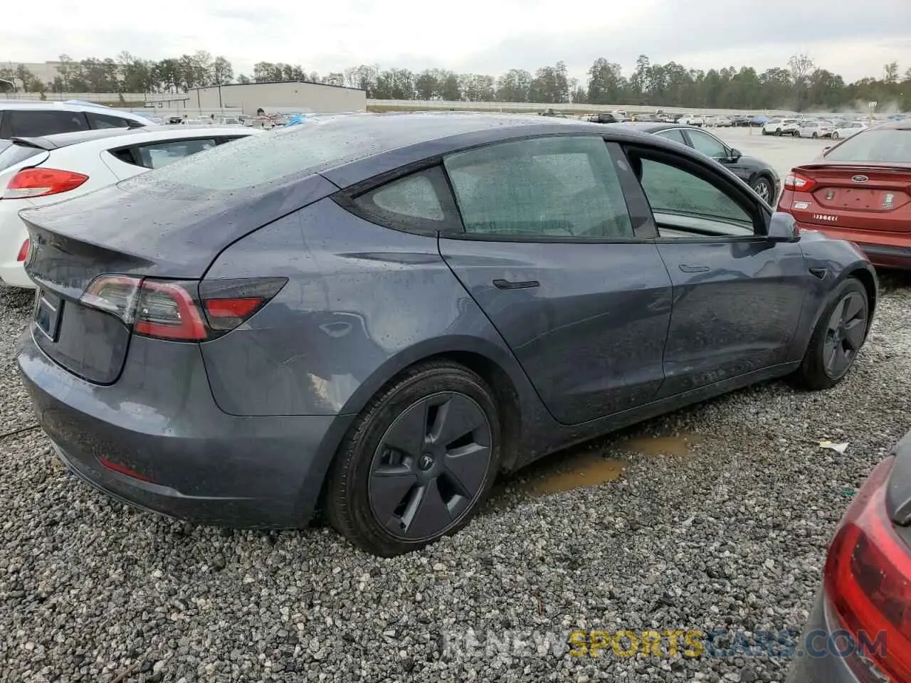 3 Photograph of a damaged car 5YJ3E1EA7PF682246 TESLA MODEL 3 2023