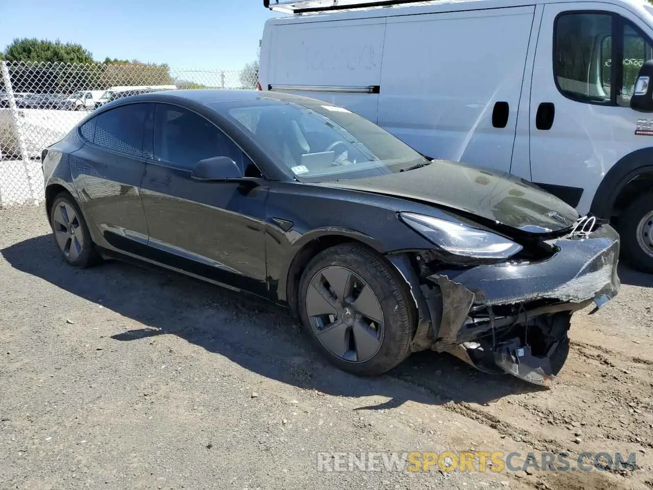 4 Photograph of a damaged car 5YJ3E1EA7PF689455 TESLA MODEL 3 2023
