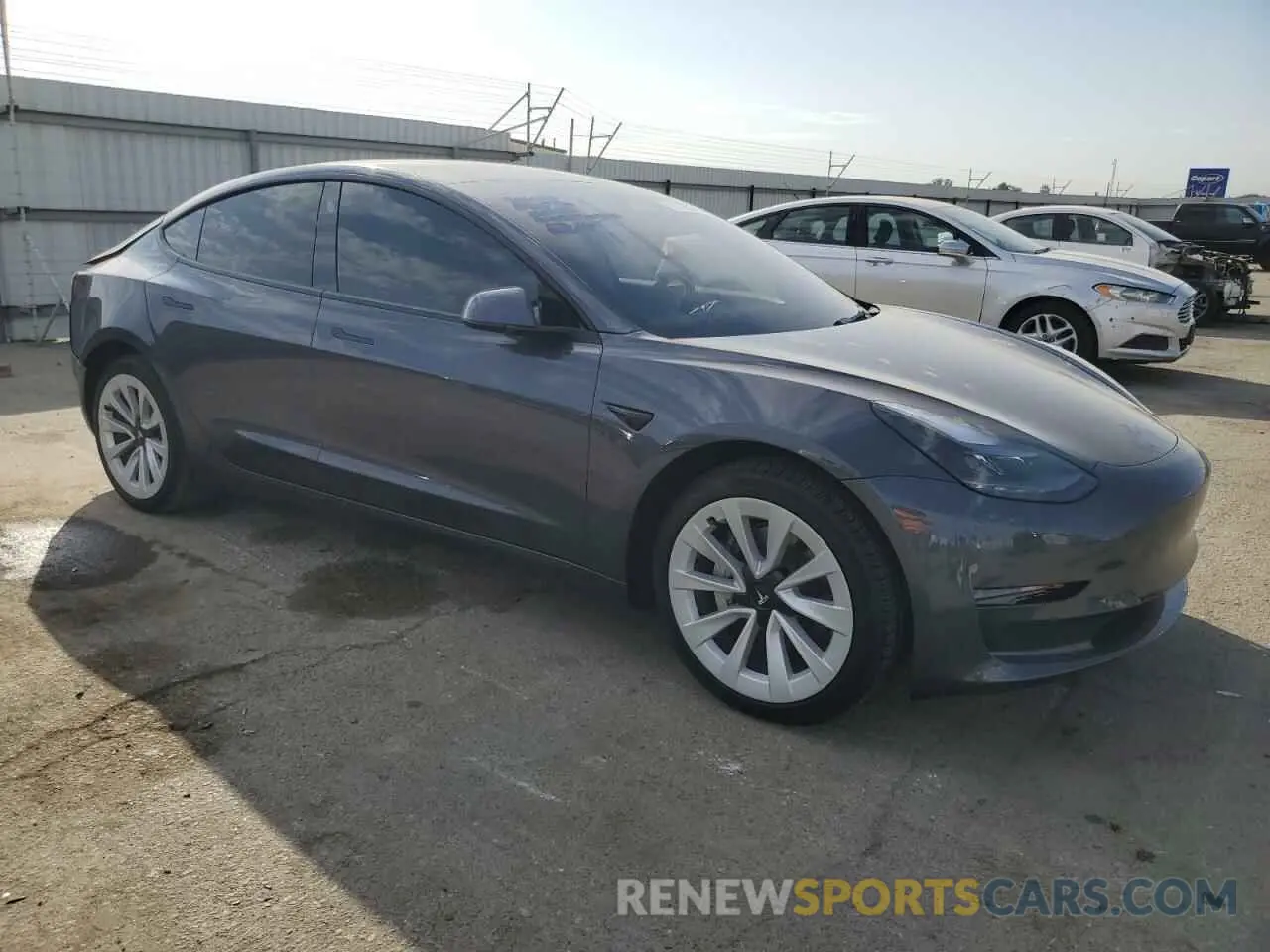 4 Photograph of a damaged car 5YJ3E1EA7PF692646 TESLA MODEL 3 2023