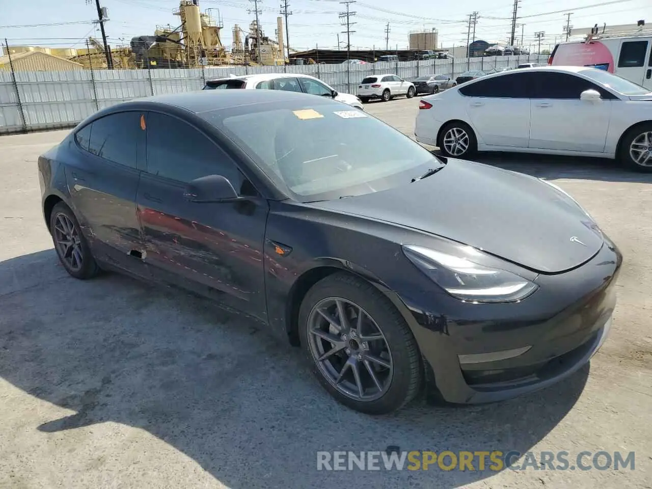 4 Photograph of a damaged car 5YJ3E1EA7PF694008 TESLA MODEL 3 2023
