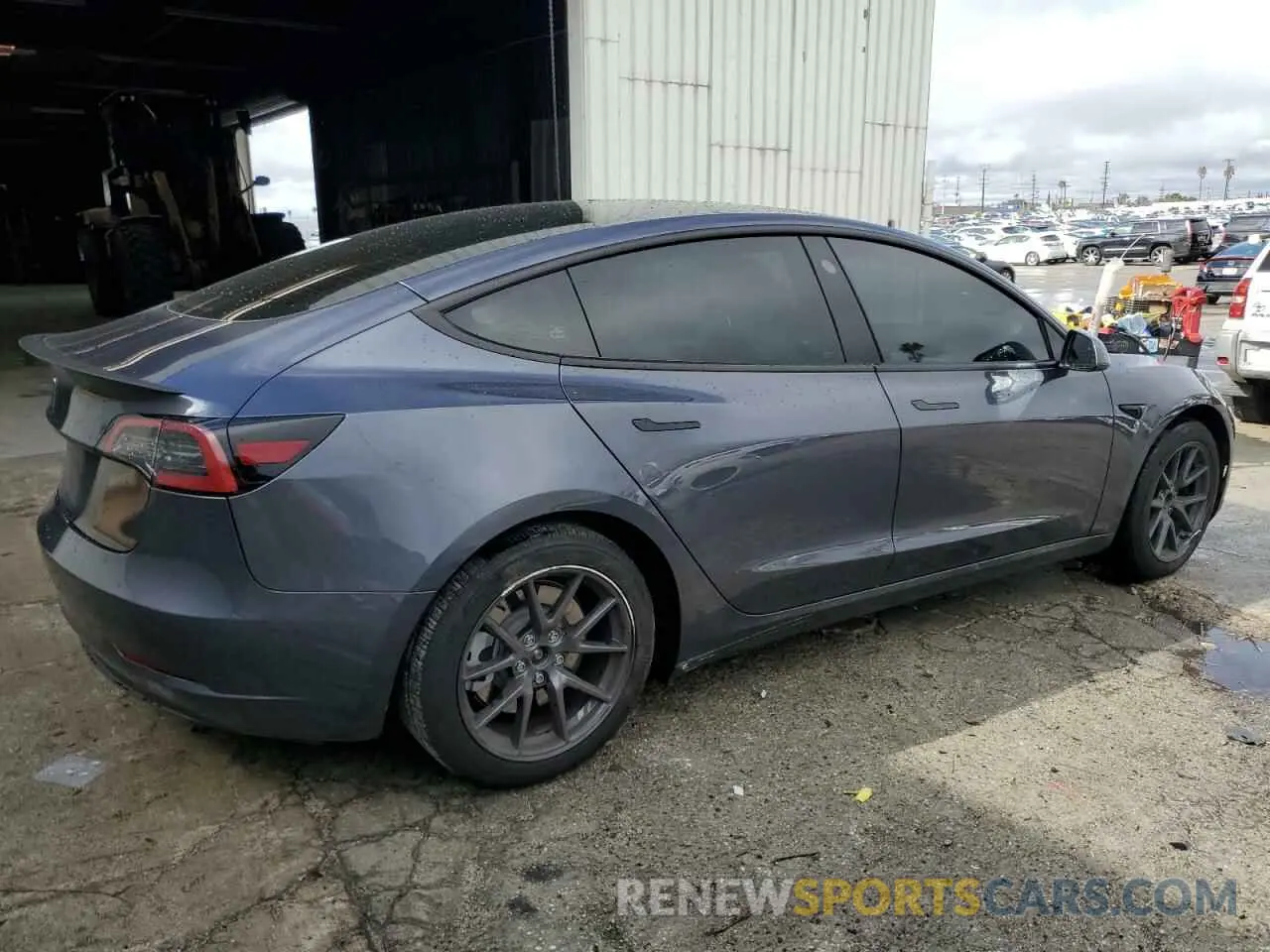 3 Photograph of a damaged car 5YJ3E1EA7PF695756 TESLA MODEL 3 2023