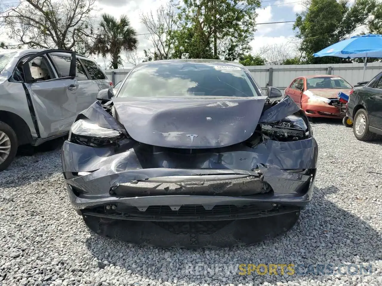 5 Photograph of a damaged car 5YJ3E1EA7PF705024 TESLA MODEL 3 2023